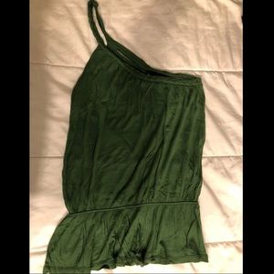 One shoulder tank top